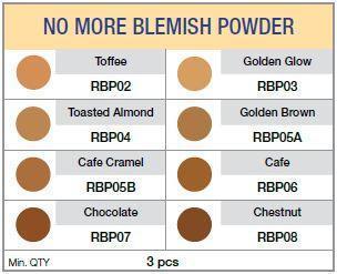 #RBP RK by Kiss No More Blemish Pressed Powder (3PC) - Multiple Shades