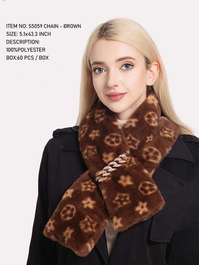 Winter Fashion Fur Scarf #S5059 (PC)