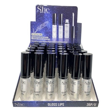 She Glossy Lips Set #LG (36PC)