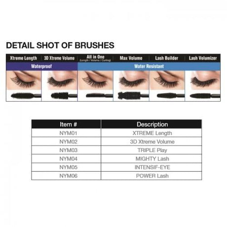 Nicka K New York Mascara Set #STNYM (36PC)