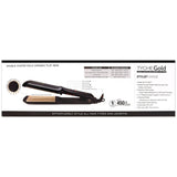 Tyche 1.5" Gold Coated Ceramic Flat Iron #TG150 (PC)