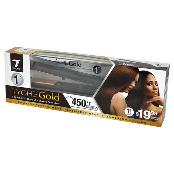 Tyche gold 2025 flat iron