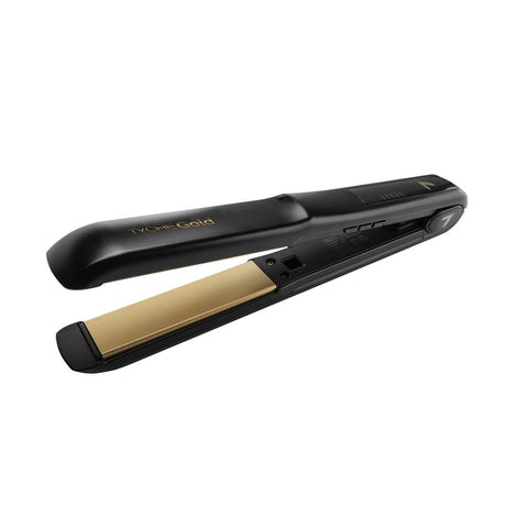 Tyche 1" Gold Coated Ceramic Flat Iron #TG100 (PC)