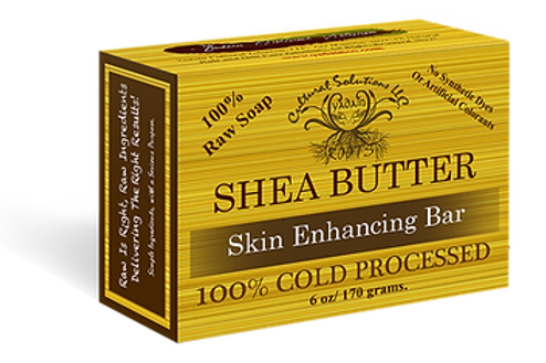 Signature 100% Cold Processed Raw Butter Soap 6oz (PC)