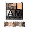 LA Colors Color Block Eyeshadow #CES (3PC)