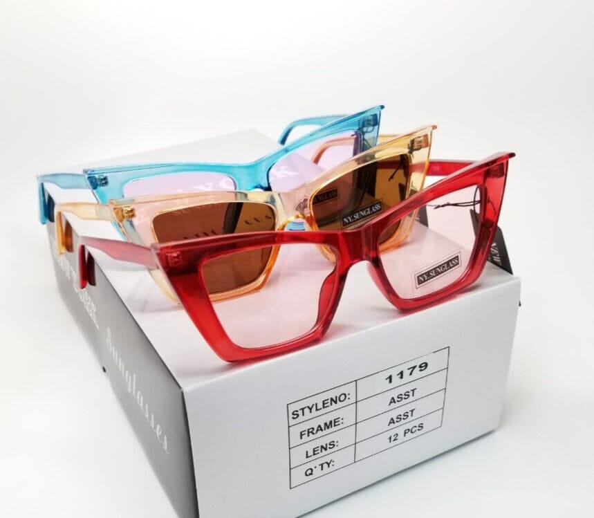 Wholesale Fashion Sunglasses #1179 (12PC)