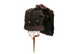 Knitted Sun Rhinestone Visor Beanie / Scarf Set #AACG0164 (PC)