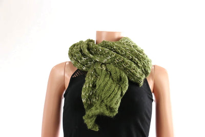 Knitted Sequin Scarf #AACG0406 (PC)