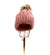 #AT225 Knitted Pom Pom Beanie / Mauve (PC)