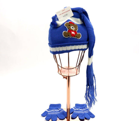 Bear Beanie / Glove / Scarf Set #BSF60006C (PC)