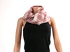 Plaid Furry Infinity Scarf #EAFR9458 (PC)