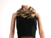 Plaid Furry Infinity Scarf #EAFR9458 (PC)