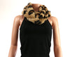 Furry Leopard Infinity Scarf #EAFR9566BR (PC)
