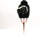 Knitted Flower Beanie with Pearls #HT17970 (PC)