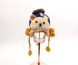 Kids Teddy Bear Pom Pom Beanie #HT713 (PC)