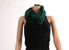 Knitted Infinity Scarf / Hunter Green #INFSCA2GRE (PC)