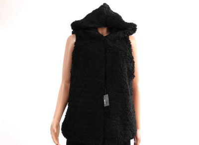 Hooded Furry Sleeveless Jacket #PC106 (PC)