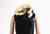 Furry Hooded Infinity Scarf / Black #PC21008BK (PC)