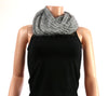 Sparkly Knitted Infinity Scarf #SCF741SIL (PC)