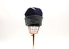 Knitted Ribbed Beanie with Fur Seam #WHS6 (PC)