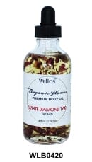 Wellos Organic Flower Body Oil 4oz (PC)