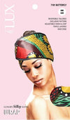 #7101 Lux Pattern Luxury Silky Satin Wrap - Afro / Assort (6PC)