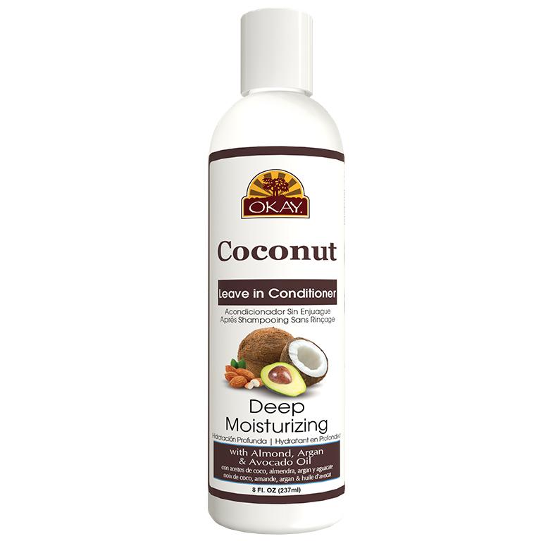Okay Coconut Oil Deep Moisturizing Leave-in Conditioner, 8oz