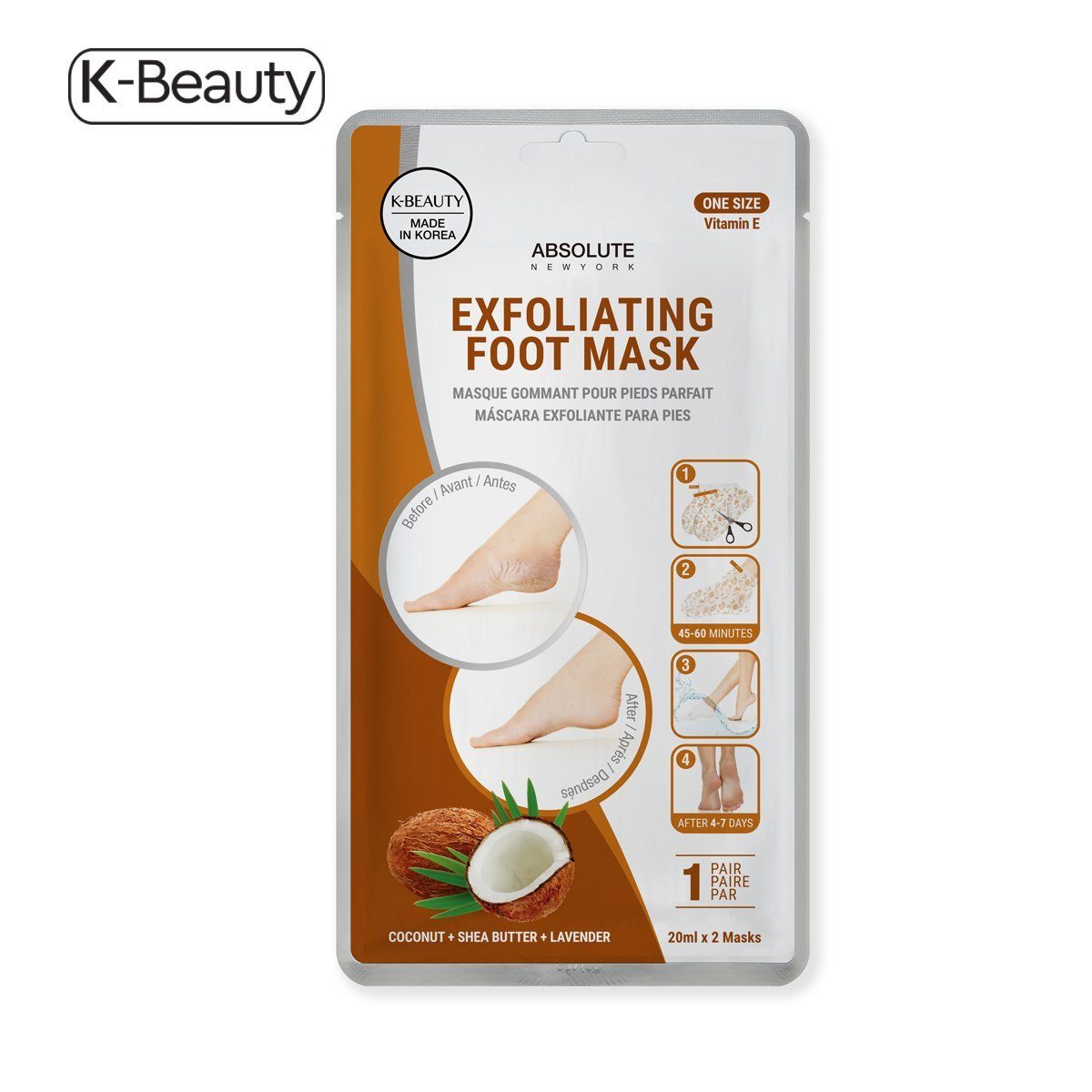 Absolute Exfoliating Foot Mask (PC)