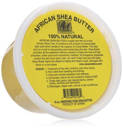 African Shea Butter Cream (100% Pure & Raw, Gold)
