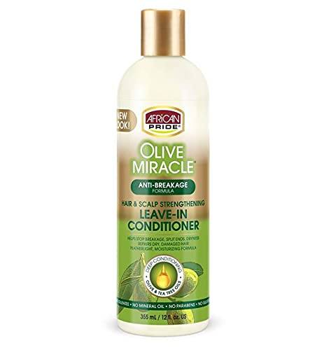 African Pride Olive Miracle Leave-In Conditioner 12oz (PC)