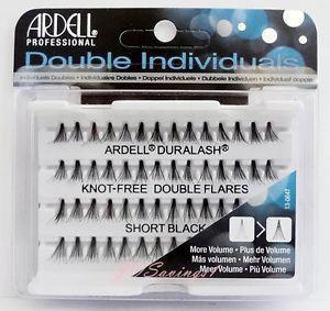 Ardell DOUBLE Knotfree Flares Individual Lashes S/M/L (4PC)