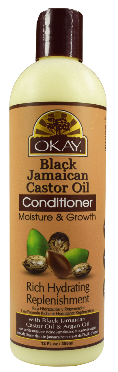 Okay Black Jamaican Moisture Growth Conditioner, 12oz