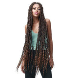 Bobbi Boss Synthetic Crochet Braid - NU LOCS FRENCH TIPS 36" 2X