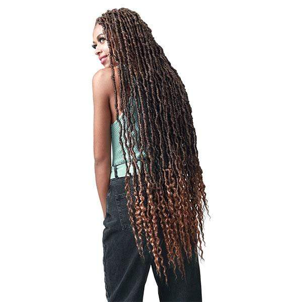 Bobbi Boss Synthetic Crochet Braid - NU LOCS FRENCH TIPS 36" 2X