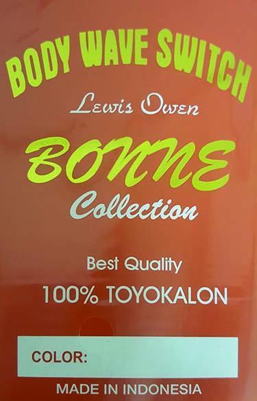 BWS Wholesale Bonne Collection Body WAVE Switch – YoungsGA.com : Beauty ...