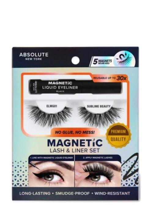 Absolute Magnetic Lash & Liner Set #ELMG01 Sublime Beauty (3PC)