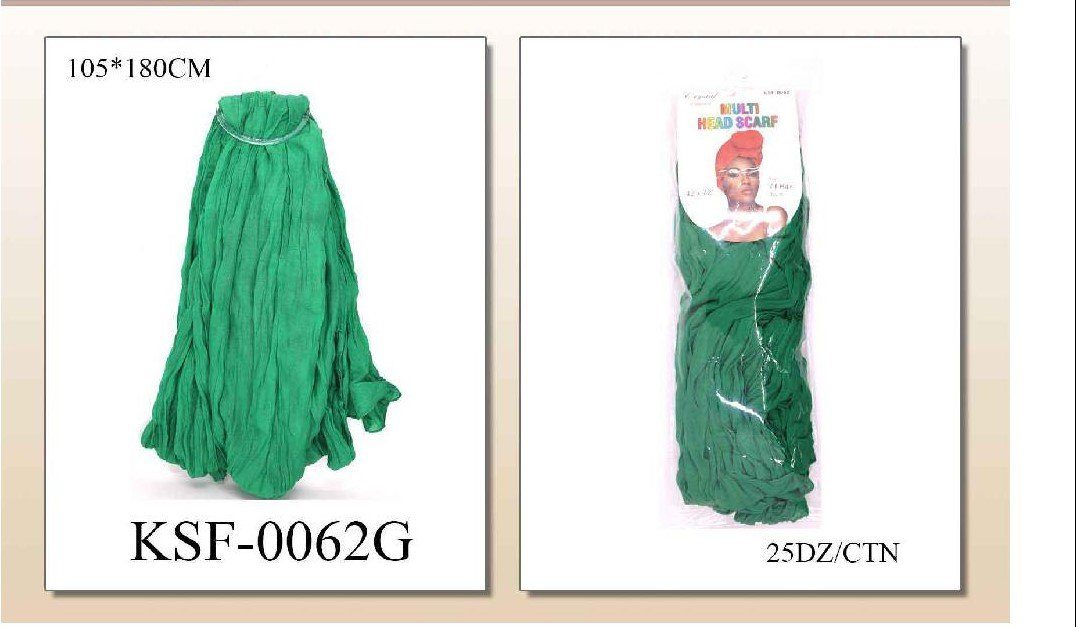 Multi Head Scarf #KSF0062 - Multiple Colors (PC)