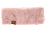 C.C. Fuzzy Lined Faux Fur Headwrap #HW715 (PC)