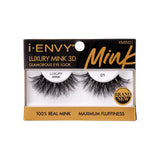 iEnvy By Kiss Luxury Mink 3D Eyelashes #KMIN (6PC)