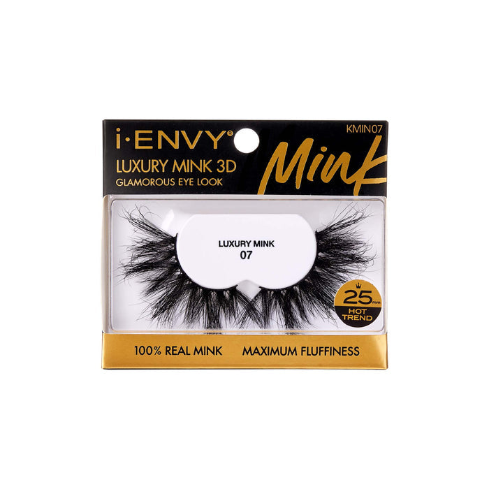 iEnvy By Kiss Luxury Mink 3D Eyelashes #KMIN (6PC)