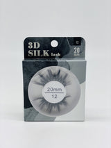SILVER Miz Lash 3D Silk 20mm/25mm (4PC)