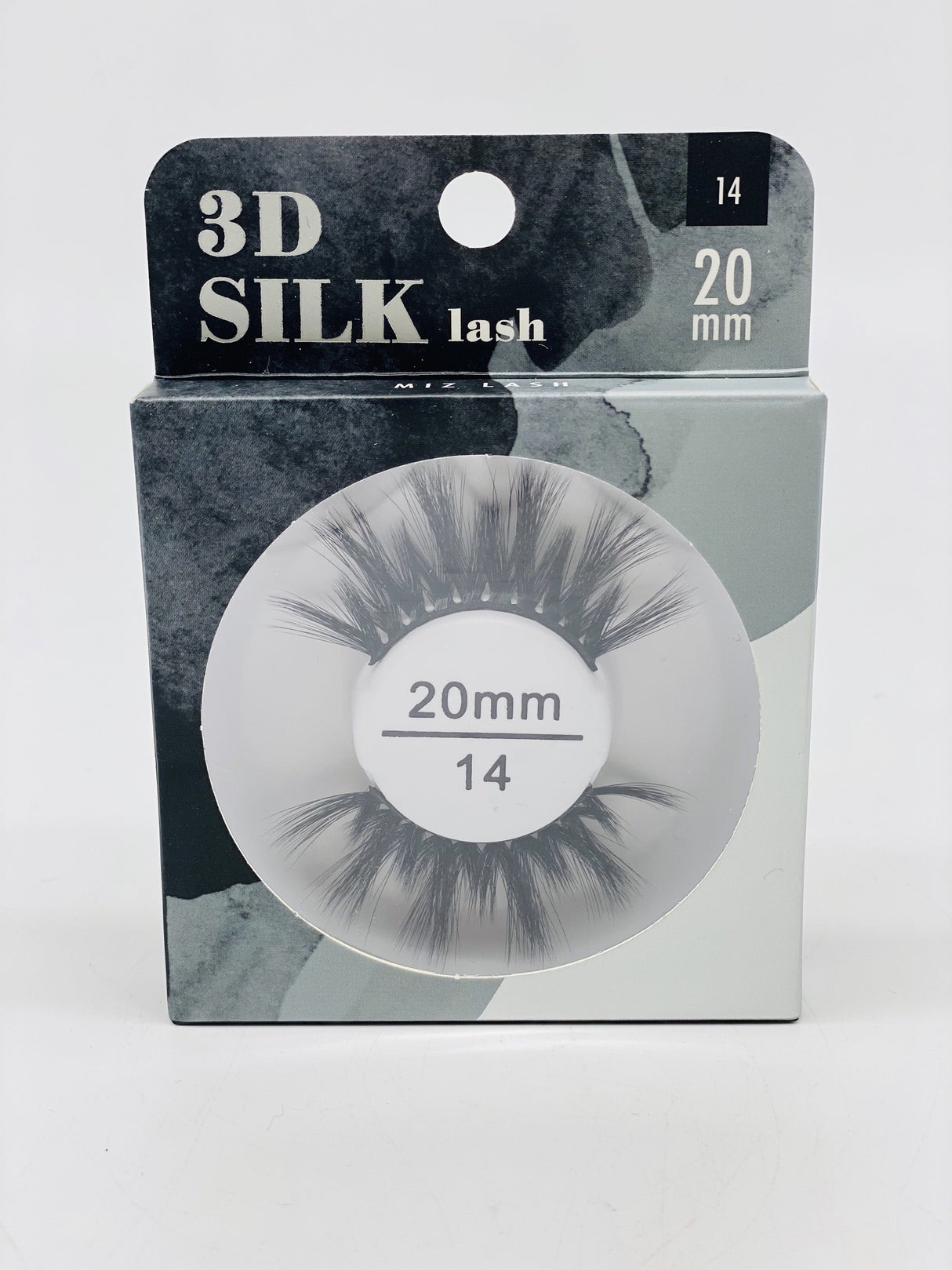 SILVER Miz Lash 3D Silk 20mm/25mm (4PC)