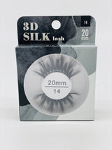 SILVER Miz Lash 3D Silk 20mm/25mm (4PC)
