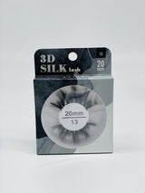SILVER Miz Lash 3D Silk 20mm/25mm (4PC)