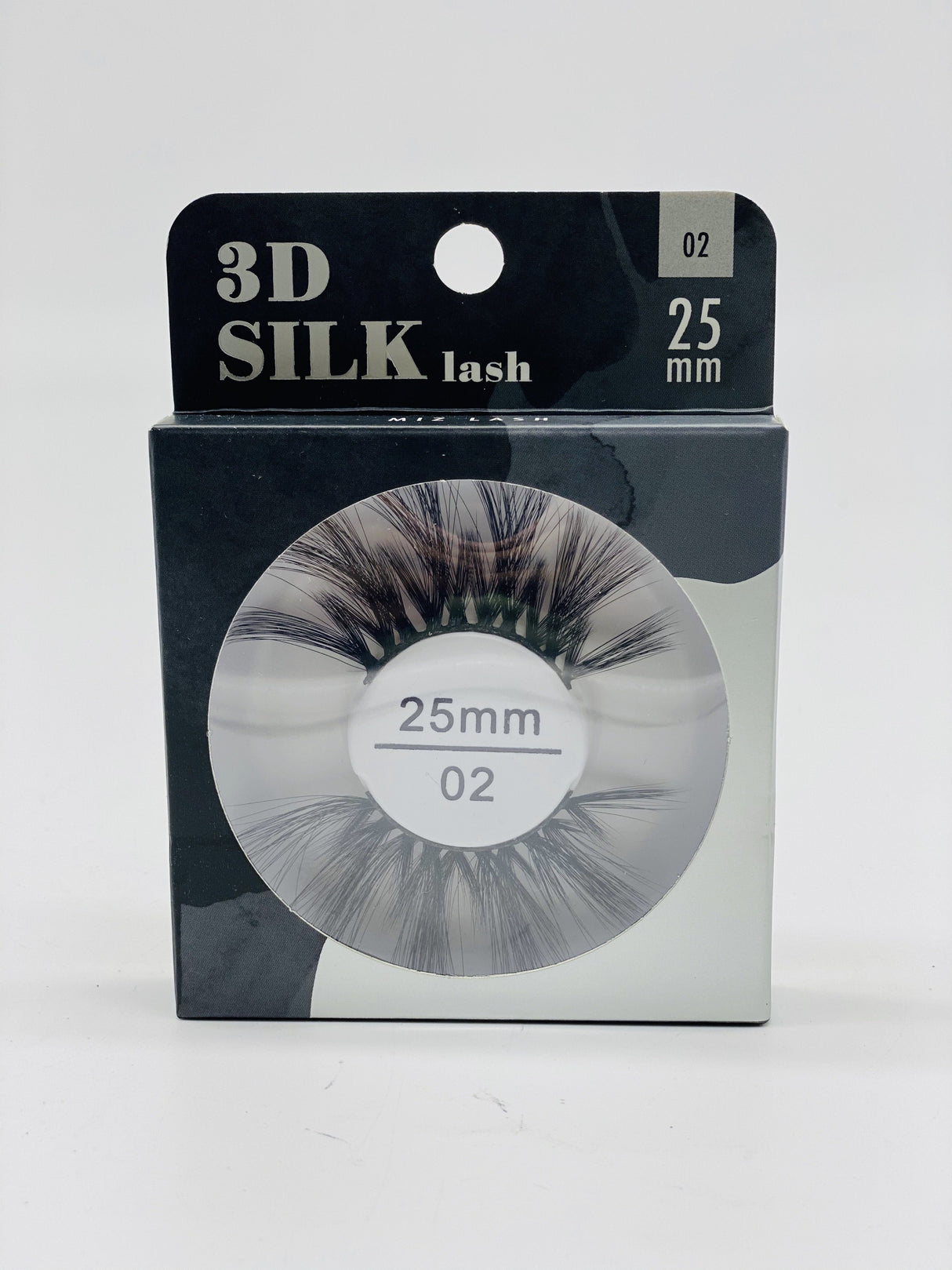 SILVER Miz Lash 3D Silk 20mm/25mm (4PC)