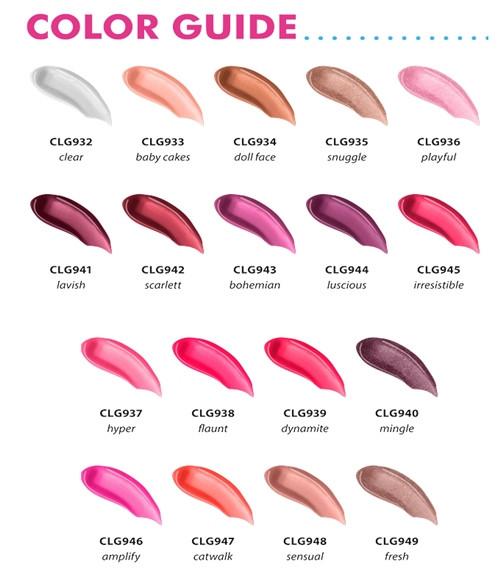 #CAD51.1 L.A. Color Shea Butter Lipgloss Set/Display (216PC)