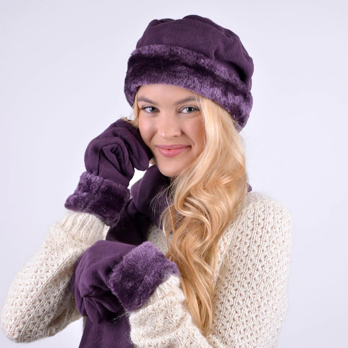 Women's Fleece Winter Set #WSET60 (PC)