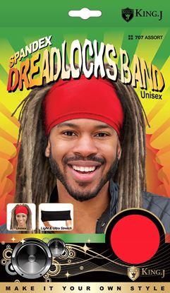 #707 Spandex Dreadlocks Band / Assort (12PC)