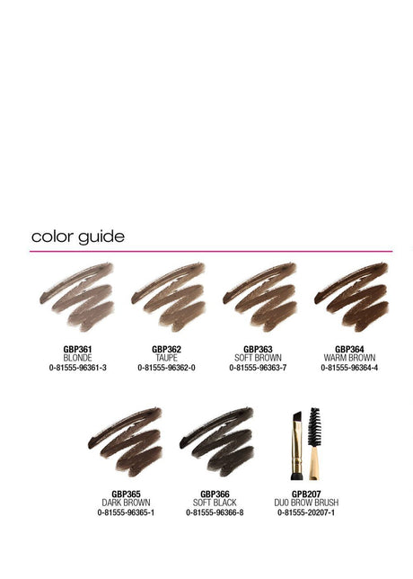 LA Girl Brow Pomade Set/Display #GCD271.1 (63PC)