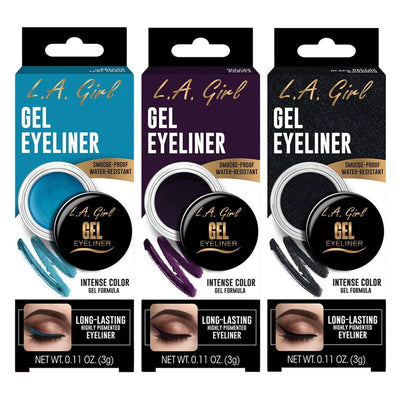 LA Girl Gel Eyeliner #GEL (3PC)